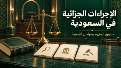 الإجراءات الجزائية في السعودية حقوق المتهم ومراحل القضية الجزائية