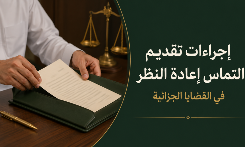 إجراءات تقديم التماس إعادة النظر
