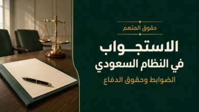 الاستجواب في النظام الجزائي السعودي وضمانات حقوق الدفاع