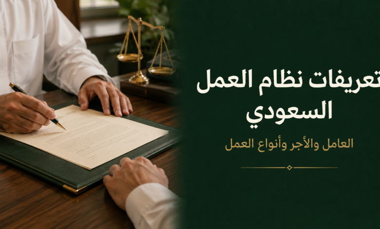 العامل وصاحب العمل كيف عرّفهم النظام السعودي؟