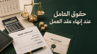 حقوق العامل ومستحقاته عند إنهاء عقد العمل في النظام السعودي