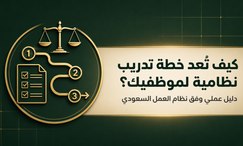 خطة تدريب الموظفين في نظام العمل السعودي