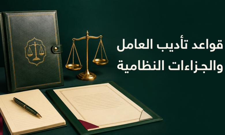 قواعد تأديب العامل والجزاءات في نظام العمل السعودي