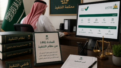 إجراءات المادة 46 من نظام التنفيذ