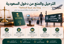 الترحيل والمنع من دخول السعودية- ماذا يحدث للوافد المخالف بعد ضبطه؟