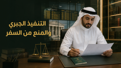 التنفيذ الجبري والمنع من السفر في نظام التنفيذ الجديد