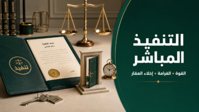 التنفيذ المباشر في نظام التنفيذ السعودي وإخلاء العقار