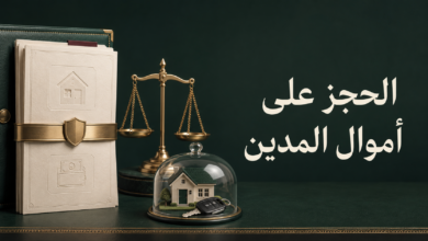 الحجز على أموال المدين والأموال المستثناة من الحجز في نظام التنفيذ السعودي