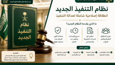 نظام التنفيذ الجديد في السعودية 1447هـ وموعد بدء العمل به