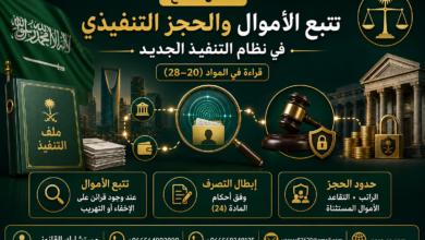 تتبع أموال المنفذ ضده والحجز التنفيذي في نظام التنفيذ الجديد