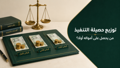 توزيع حصيلة التنفيذ بين الدائنين في نظام التنفيذ السعودي