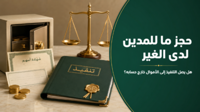 حجز ما للمدين لدى الغير في نظام التنفيذ السعودي