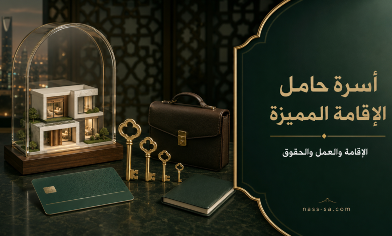 حقوق أسرة حامل الإقامة المميزة في السعودية