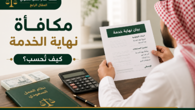 مكافأة نهاية الخدمة في السعودية