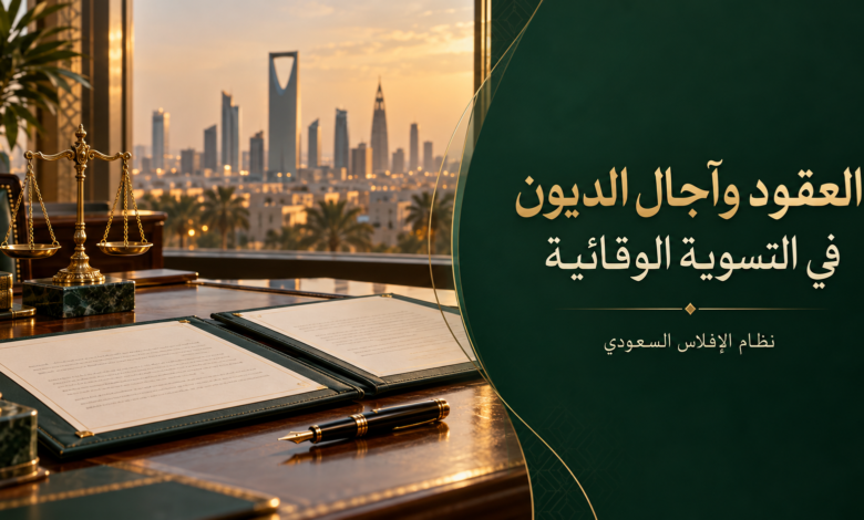 أثر التسوية الوقائية على العقود