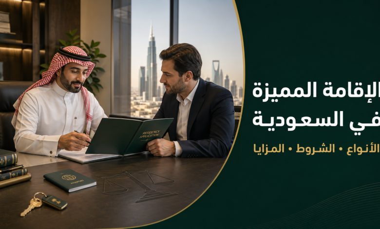 الإقامة المميزة في السعودية والمنتجات والشروط والمزايا