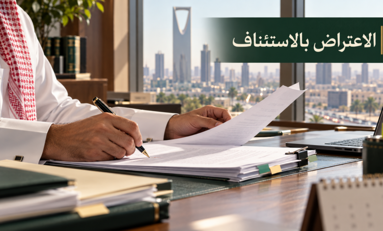 الاعتراض بالاستئناف على الحكم في السعودية