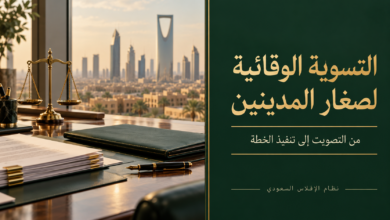 التسوية الوقائية لصغار المدينين التصويت على المقترح وتنفيذ الخطة