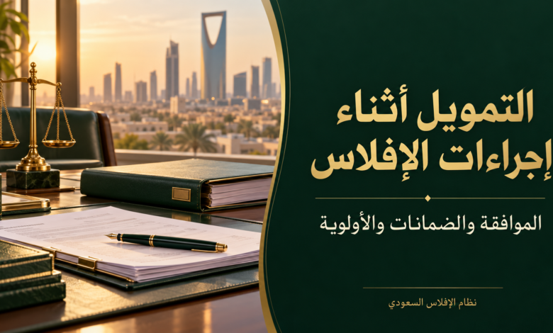 التمويل أثناء إجراءات الإفلاس في النظام السعودي