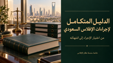 الدليل المتكامل لإجراءات الإفلاس السعودي من البداية إلى النهاية