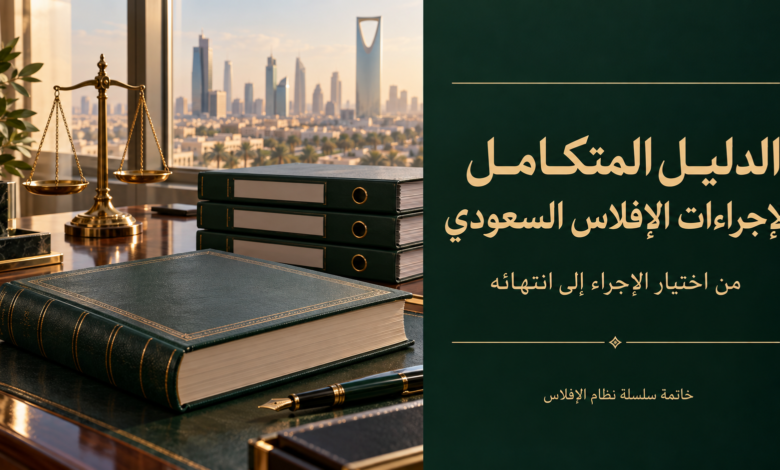 الدليل المتكامل لإجراءات الإفلاس السعودي من البداية إلى النهاية