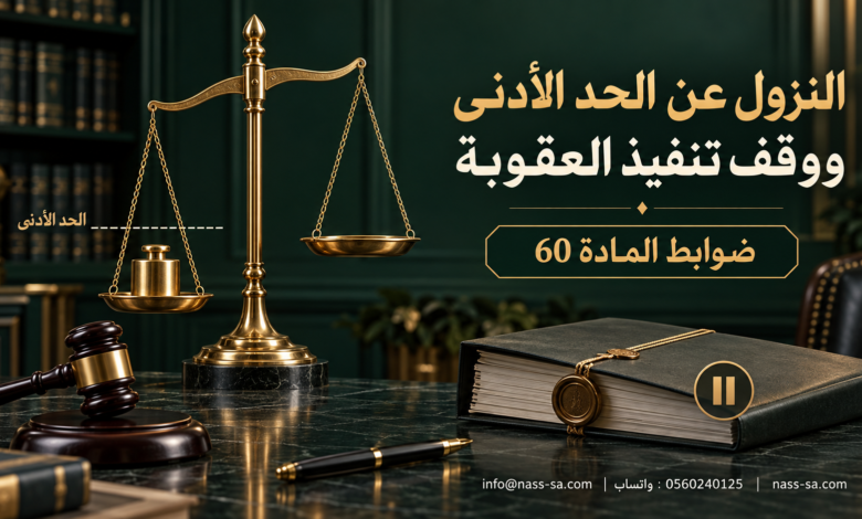 النزول عن الحد الأدنى ووقف تنفيذ العقوبة في قضايا المخدرات