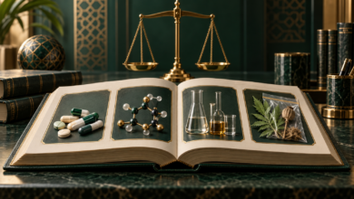 تعريف المواد المخدرة والمؤثرات العقلية والسلائف الكيميائية في النظام السعودي