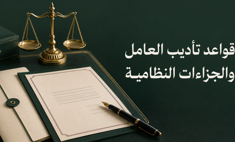 قواعد تأديب العامل والجزاءات النظامية وفق نظام العمل السعودي